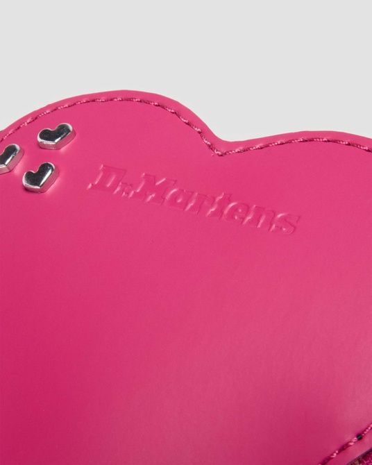 Dr. Martens Heart Leather Purse Kiev FUCHSIA PINK Kiev 41430650 &mdash; фото 5 з 6