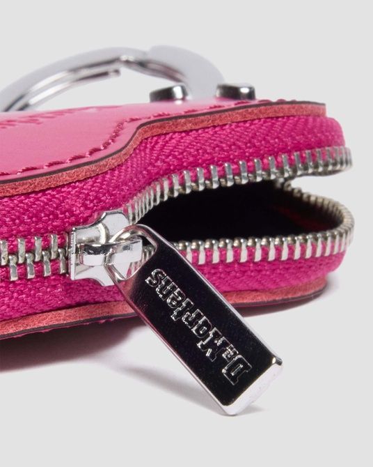 Dr. Martens Heart Leather Purse Kiev FUCHSIA PINK Kiev 41430650 &mdash; фото 3 з 6