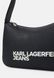 ESSENTIAL LOGO SHOULDERBAG - Handbag BLACK KARL LAGERFELD — 5/5 Фото, Картинка BAG❤BAG Придбати оригінал Україна, Київ, Житомир, Львів, Одеса ❤bag-bag.com.ua