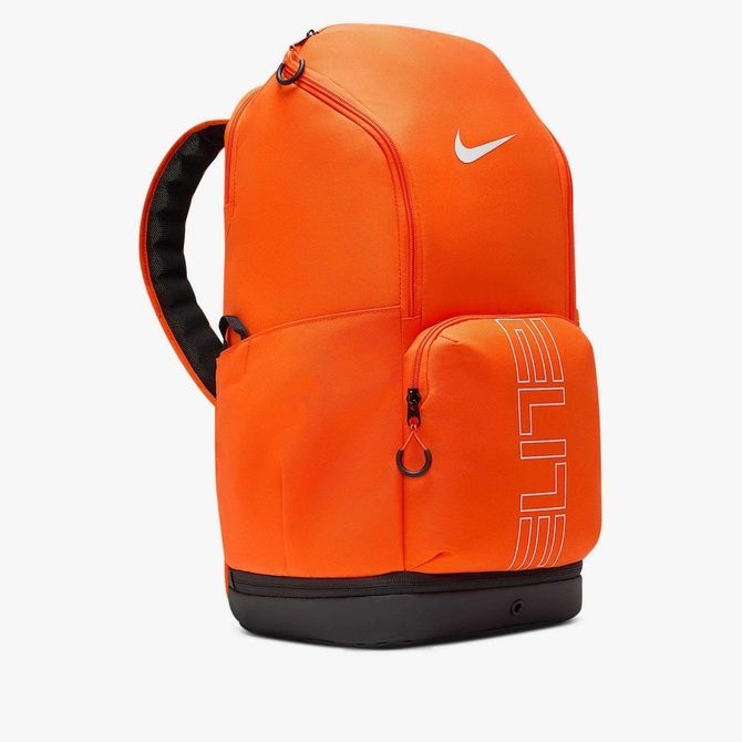 Nike Varsity Elite Backpack (32L) Safety Orange / Black / Wolf Grey HM9965-819 &mdash; фото 2 из 12