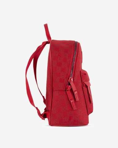 jordan monogram mini backpack red Nike 7A0761-R7 Version Sports & Outdoors zipper closure Smaller zippered front compartment Padded shoulder straps Top haul loop Metallic details Number 23 allover print The Jordan Monogram Backpack is imported Air Jordan Monogram Mini Backpack