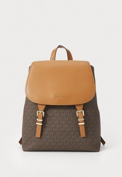 MICHAEL KORS Quinn Flap Backpack Backpack Brown / Acorn 30T5GQNB2B-252 &mdash; фото 1 з 4