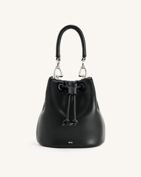 Yulia Padded Bucket Bag BLACK JW PEI — Фото, Картинка BAG❤BAG Купить оригинал Украина, Киев, Житомир, Львов, Одесса ❤bag-bag.com.ua