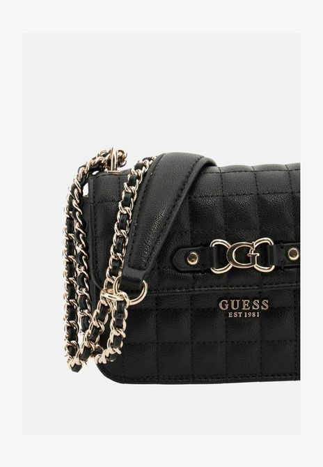 GUESS Gesteppte Mini-Nadira Cross Body Bag Schwarz Schwarz BG129703GUE &mdash; фото 4 з 4
