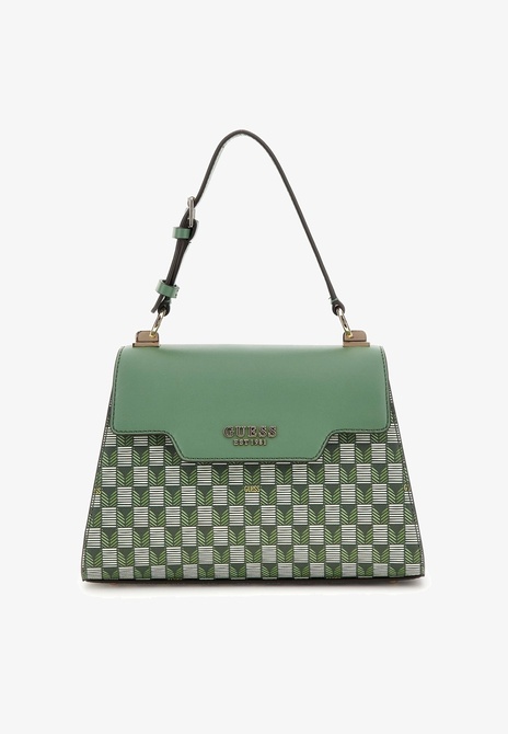 HALLIE - Handbag Grün GUESS — Фото, Картинка BAG❤BAG Придбати оригінал Україна, Київ, Житомир, Львів, Одеса ❤bag-bag.com.ua