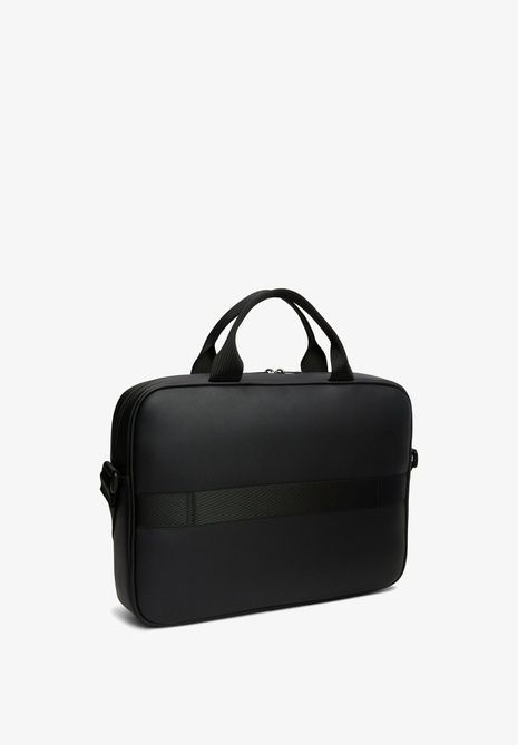 TOMMY HILFIGER Tommy Hilfiger Signature Tape Crossbody Laptop Bag Laptop Bag BLACK AM0AM14517BDS001 &mdash; фото 3 з 5