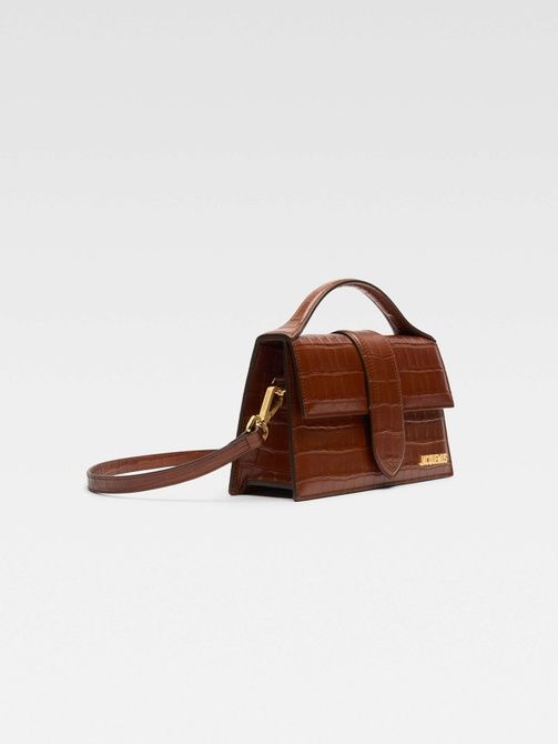 Jacquemus The large Bambino &mdash; Crossbody flap bag BROWN 213BA007-3223-850 &mdash; фото 2 з 6