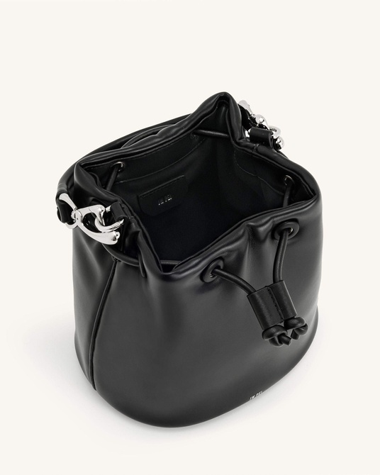 Yulia Padded Bucket Bag BLACK JW PEI — Фото, Картинка BAG❤BAG Купить оригинал Украина, Киев, Житомир, Львов, Одесса ❤bag-bag.com.ua