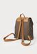 MICHAEL KORS Quinn Flap Backpack Backpack Brown / Acorn 30T5GQNB2B-252 &mdash; фото 2 з 4