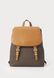 MICHAEL KORS Quinn Flap Backpack Backpack Brown / Acorn 30T5GQNB2B-252 &mdash; фото 1 з 4