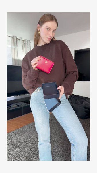 TOMMY HILFIGER Icon Flap Wallet Primary Red Primary red AW0AW17742 &mdash; фото 1 з 9