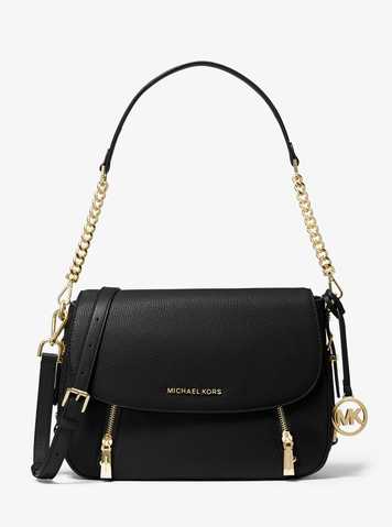 michael kors bedford medium pebbled leather shoulder bag