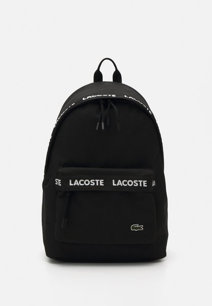 BACKPACK UNISEX - Backpack Tape noir Lacoste — Фото, Картинка BAG❤BAG Купить оригинал Украина, Киев, Житомир, Львов, Одесса ❤bag-bag.com.ua