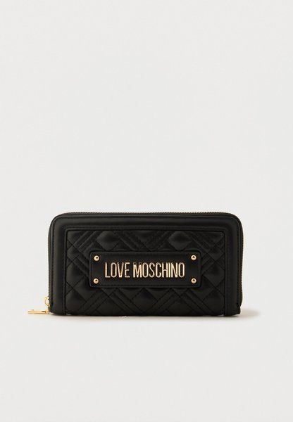 MOSCHINO Slg Quilted Wallet Black BLACK JC5600PP1O-000 &mdash; фото 1 з 4