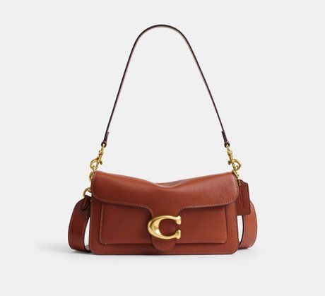 COACH Tabby Shoulder Bag 26 Brass / Pecan CCX04 &mdash; фото 1 из 13