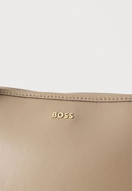 BOSS Sandy Zip Tote Bag Brown Overflow 50567622-915 &mdash; фото 4 из 4