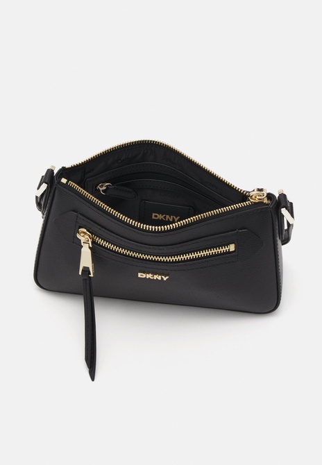 BRYANT DEMI - Handbag Black / Gold DKNY — Фото, Картинка BAG❤BAG Придбати оригінал Україна, Київ, Житомир, Львів, Одеса ❤bag-bag.com.ua