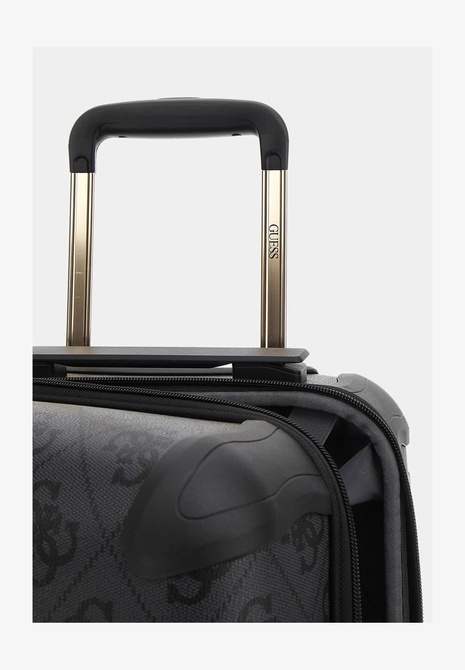 BERTA - Wheeled suitcase Coal logo GUESS — Фото, Картинка BAG❤BAG Купить оригинал Украина, Киев, Житомир, Львов, Одесса ❤bag-bag.com.ua
