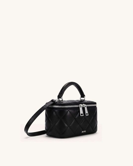 JW PEI Vivienne Quilted Vanity Top Handle Bag BLACK BG151061JWP &mdash; фото 3 из 3