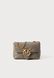 Pinko Love Puff Baby Cross Body Bag Grigio Asfalto / Antique Gold-Coloured 100040A0F2-K33Q &mdash; фото 1 из 4