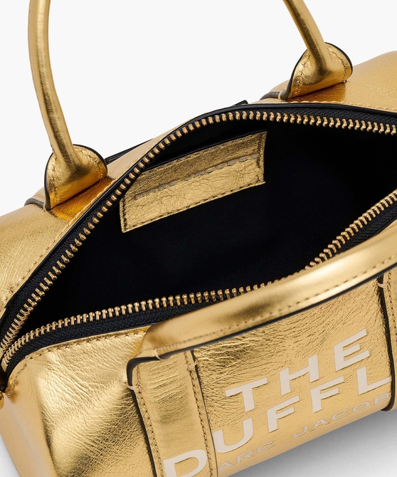 The Metallic Leather Mini Duffle Bag GOLD MARC JACOBS — Фото, Картинка BAG❤BAG Купить оригинал Украина, Киев, Житомир, Львов, Одесса ❤bag-bag.com.ua