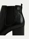 Leather Heeled Bootie BLACK TOMMY HILFIGER — 3/4 Фото, Картинка BAG❤BAG Купить оригинал Украина, Киев, Житомир, Львов, Одесса ❤bag-bag.com.ua