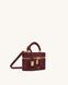 JW PEI Cleo Woven Texture Box Shape Top Handle Bag Claret BG131450JWP &mdash; фото 4 из 6