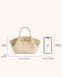JW PEI Hana Mini Faux Suede Tote Bag Off-White BG91906JWP &mdash; фото 7 из 15