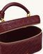 JW PEI Cleo Woven Texture Box Shape Top Handle Bag Claret BG131450JWP &mdash; фото 6 из 6