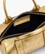 The Metallic Leather Mini Duffle Bag GOLD MARC JACOBS — 6/8 Фото, Картинка BAG❤BAG Купить оригинал Украина, Киев, Житомир, Львов, Одесса ❤bag-bag.com.ua