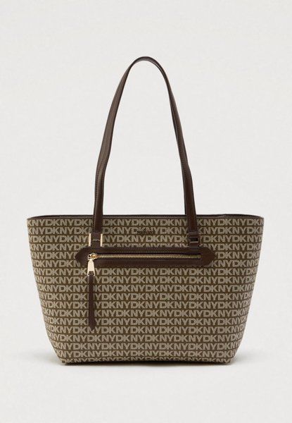 DKNY Bryant Ave Tote Handbag Chino / Chocolate R42AYE20-N42 &mdash; фото 1 из 4