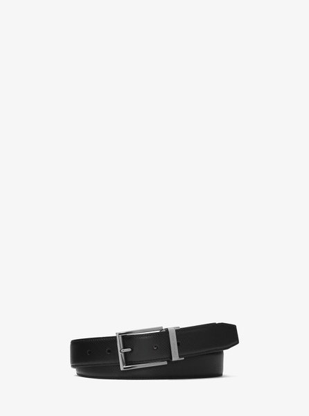 Reversible Leather Belt BLACK / MOCHA MICHAEL KORS — Фото, Картинка BAG❤BAG Купить оригинал Украина, Киев, Житомир, Львов, Одесса ❤bag-bag.com.ua