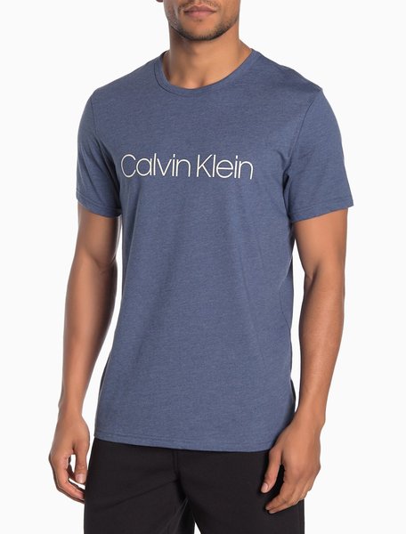 CK Chill Slim Fit Classic Logo Crewneck T-Shirt Night oil Calvin Klein — Фото, Картинка BAG❤BAG Купить оригинал Украина, Киев, Житомир, Львов, Одесса ❤bag-bag.com.ua