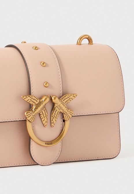 Pinko Love One Mini Cross Body Bag Cipria / Antique gold-coloured 105856A0F1-O81Q &mdash; фото 5 из 5