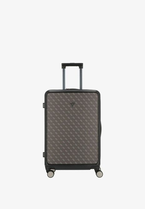 Verona 4 Rollen Wheeled Suitcase DARK BLACK GUESS — Фото, Картинка BAG❤BAG Придбати оригінал Україна, Київ, Житомир, Львів, Одеса ❤bag-bag.com.ua