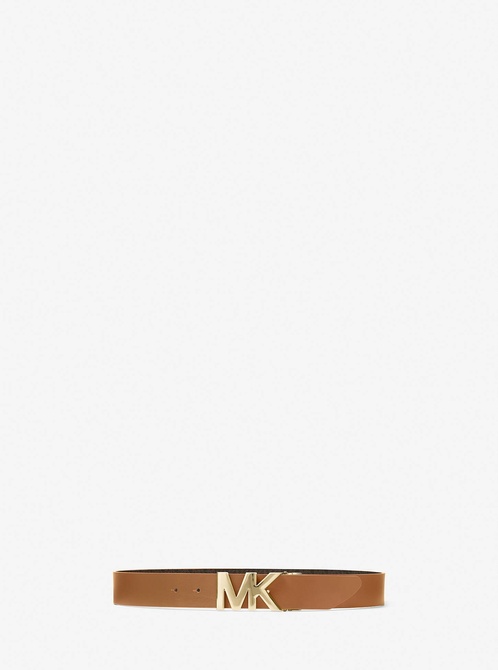 Reversible Logo and Leather Waist Belt BRN / ACORN MICHAEL KORS — Фото, Картинка BAG❤BAG Придбати оригінал Україна, Київ, Житомир, Львів, Одеса ❤bag-bag.com.ua
