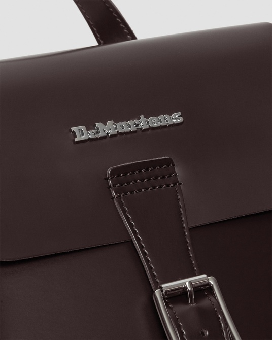 Leather Mini Backpack Burgundy SMOOTH+KIEV Dr. Martens — Фото, Картинка BAG❤BAG Купить оригинал Украина, Киев, Житомир, Львов, Одесса ❤bag-bag.com.ua
