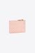 Zipped chevron-patterned card holder Pink dusty pink antique gold Pinko — 2/3 Фото, Картинка BAG❤BAG Купить оригинал Украина, Киев, Житомир, Львов, Одесса ❤bag-bag.com.ua