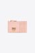 Zipped chevron-patterned card holder Pink dusty pink antique gold Pinko — 1/3 Фото, Картинка BAG❤BAG Купить оригинал Украина, Киев, Житомир, Львов, Одесса ❤bag-bag.com.ua