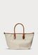 RALPH LAUREN Tote Medium Tote Bag Natural / Navy 428962165-001 &mdash; фото 3 з 6