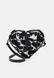 HEART UNISEX - Crossbody Bag BLACK / WHITE Dr. Martens — 1/4 Фото, Картинка BAG❤BAG Придбати оригінал Україна, Київ, Житомир, Львів, Одеса ❤bag-bag.com.ua