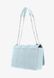 RE-LOCK QUILT - Handbag Pearl blue Calvin Klein — 3/4 Фото, Картинка BAG❤BAG Купить оригинал Украина, Киев, Житомир, Львов, Одесса ❤bag-bag.com.ua