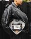 Dr. Martens Brush Off Leather Heart Shaped Bag Khaki black AD015772 &mdash; фото 2 з 9
