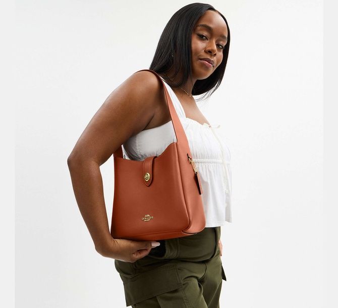 COACH Hadley Convertible Crossbody Gold / Tan CBH01 &mdash; фото 2 з 8