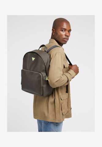 GUESS® ᐉ CERTOSA SAFFIANO SMART - Backpack 【Braun】 Ціна 5 551