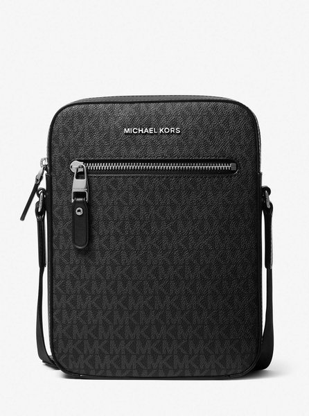 Henry Logo Flight Bag BLACK MICHAEL KORS — Фото, Картинка BAG❤BAG Купить оригинал Украина, Киев, Житомир, Львов, Одесса ❤bag-bag.com.ua