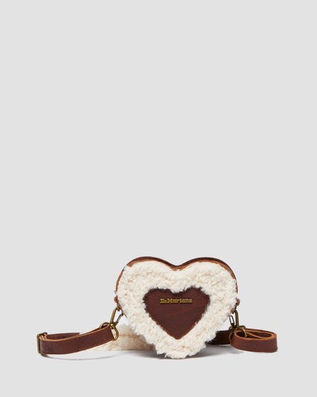 Mini Heart Bag Cashew+Natural Ambassador + Deluxe Borg Dr. Martens — Фото, Картинка BAG❤BAG Купить оригинал Украина, Киев, Житомир, Львов, Одесса ❤bag-bag.com.ua