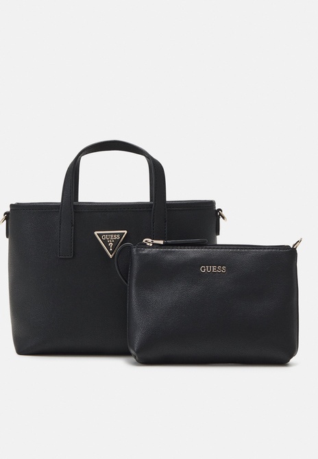 LATONA MINI TOTE SET - Crossbody Bag BLACK GUESS — Фото, Картинка BAG❤BAG Придбати оригінал Україна, Київ, Житомир, Львів, Одеса ❤bag-bag.com.ua