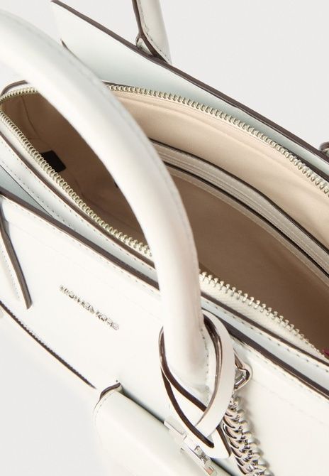 MICHAEL KORS Laila Satchel Handbag OPTIC WHITE 30S6S9IS2L-085 &mdash; фото 4 из 5