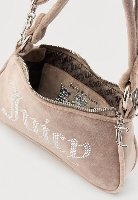 Juicy Couture Kimberly Small Hobo Handbag Beige BEJQL8767WPON21-N21 &mdash; фото 3 з 5